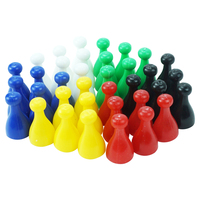 Pattes de jeu en plastique, pièces, pour jeux de société, composants de marqueurs de table, jouets éducatifs pour enfants et adultes, nouvelle collection, 2020