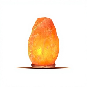 Lámpara de Sal Rosa del Himalaya 100% Pura, Tallada a Mano, Sal Natural Demaro, Impermeable, Decoración para Bodas y Festividades, Regalo - Product Image 3