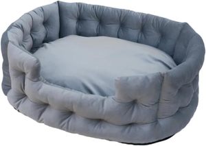Customizable Luxury Velvet Pet <b>Nest</b> Modern Square Dog <b>Bed</b> for Large Dogs Faux Fur Removable Print Private Label <b>Bed</b> for Winter - Product Image 3