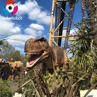 Jurassic Park Animatronic Dinosaur Models à vendre Équipement de terrain de jeu Animatronic Dinosaur pour Dinosaur Park Trex
