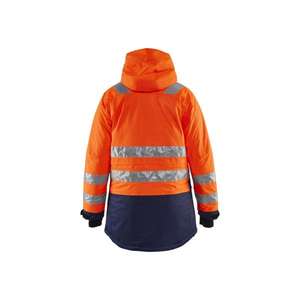 BLAKLADER - 447219875389L Parka de invierno para mujer Hi-vis Orange/Navy Blue-EAN 7330509616161 ROPA DE TRABAJO DE LA HI-VIS - Product Image 2