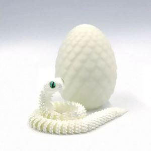 Juguete de Serpiente Articulada con Forma de Huevo de Dragón Víbora de Pascua, Impreso en 3D, Novedad y Regalo Divertido para Niños, Venta al por Mayor - Product Image 6