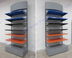 Tùy chỉnh cửa hàng bán lẻ MDF <span class=keywords><strong>saltwall</strong></span> móc kệ sàn đá đen tường Bảng điều khiển hiển thị đứng Rack cho sản phẩm - Product Image 5