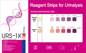 Bandelettes de <span class=keywords><strong>test</strong></span> urinaire manuel de cétone pour les régimes cétogènes et faibles en glucides - Product Image 6