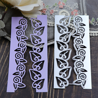 Matrices de découpe en métal bricolage moules Scrapbooking fabrication de papier découpes artisanat papier carte artisanat gaufrage découpes