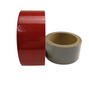 Ruban réfléchissant haute intensité en nid d'abeille pour véhicules Ruban de sécurité auto-adhésif robuste pour camions remorques motos - Product Image 3