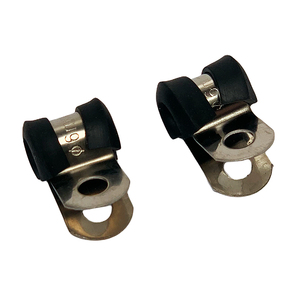 Direct Sales <strong>25mm</strong> 20mm 15mm 12mm Bandwidth Clamp Tube Fixing Hose <strong>Pipe</strong> <strong>Clips</strong> with Rubber Lined Hose Clamp - Product Image 5