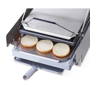 Máquina Eléctrica para Hacer Hamburguesas 220-240V, Horno para Pan, Tostadora, Plancha para Comida Rápida, Certificación CE, Protección Térmica, Uso en Hoteles y Tiendas - Product Image 6