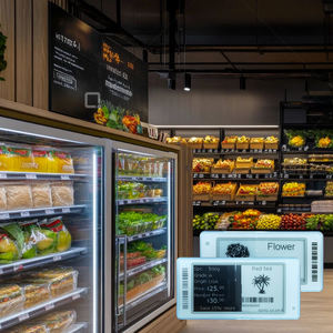 Nuevas Etiquetas Electrónicas ESL de Tinta Electrónica de 2.4Ghz y 2.66 Pulgadas para Refrigerios, Etiquetas de Precio Automáticas para Bebidas Frías en Supermercados - Product Image 1