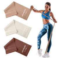 Bandas de Resistencia Elásticas con Logotipo Personalizado LADYGLOW para Fitness, Bandas Elásticas para Gimnasio, Ejercicio, Bandas de Resistencia de Látex