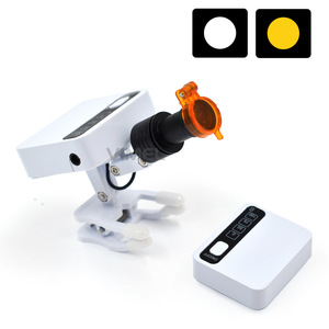Lámpara frontal dental VIMEL LED inalámbrica con clip para cirugía oral y plástica con lente de aumento - Product Image 4