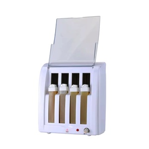 4-<span class=keywords><strong>in</strong></span>-1 100g * 4カートリッジワックスヒーター機械多機能ロールオンサロン脱毛用ウォーマーハンズフィート - Product Image 2