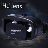Nouvelles lunettes de réalité virtuelle 3D VR PRO du fabricant Casque de jeu monté sur la tête préféré pour l'utilisation du téléphone portable