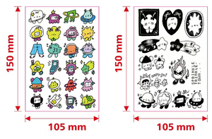 Autocollants de tatouage au henné temporaire personnalisés, design sexy pour les doigts et les mains, pour femmes et filles - Product Image 2