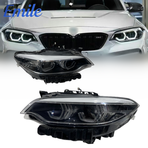 Luces de Coche para <span class=keywords><strong>bmw</strong></span> Serie 2 F22, Faros LED 2017 2018 2019 2020 <span class=keywords><strong>2021</strong></span> <span class=keywords><strong>218i</strong></span> 220i 225i M2 F22 F23, Piezas 63117469783 63117469784 - Product Image 1
