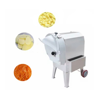 Commerciële aardappelgroenten Banaansnijmachine Fruit snijmachine Snijmachine met elektrische motor Energiebesparend Lange levensduur
