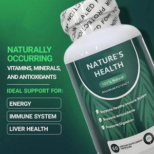 Complément alimentaire Premium Nature's Health 100% naturel <span class=keywords><strong>à</strong></span> base de Chlorella et d'Hibiscus en capsules pour soutenir le système immunitaire - Product Image 4