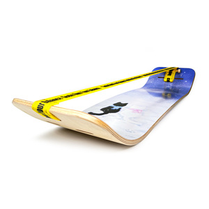 Planche d'équilibre Slackline pour Yoga et Pilates, avec sangle tissée imprimée UV, simulateur de <span class=keywords><strong>surf</strong></span> et de ski, entraîneur d'exercice - Product Image 2