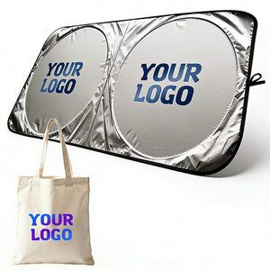 Wholesale Car Window Sunshade UV Protect Windows Sun Shade for Car Dealer Promo Business Gift Sun Visor Custom Logo Sunshade
