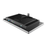 15.6 pouces IP65 étanche robuste sans ventilateur Intel I3 I5 I7 Panel PC Win10 Linux Ubuntu industriel écran tactile capacitif PC