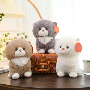 Cute <b>Cat</b>-Shaped <b>Plush</b> Toy Decorative Item, Adorable Little <b>Cat</b> <b>Plush</b> Doll, Home Decoration, Gift for Festivals - Product Image 3