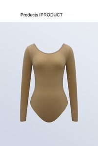 LA CICOGNA Bộ đồ tập mú<span class=keywords><strong>a</strong></span> ba lê kiểu dáng Polyester Áo lót thân thiện với da Áo liền thân giữ ấm Quần lót liền thân không lộ vùng kín Mù<span class=keywords><strong>a</strong></span> thu - Product Image 6