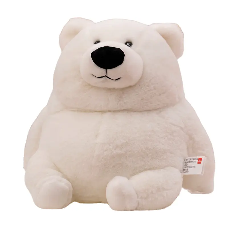 Fat Dun Panda Plush Pillow Stuffed Animal Wholesale Cute Panda Polar Bear Creative Toys Peripheral Gift Custom