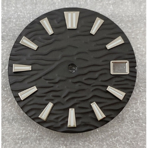 Esfera luminosa verde de 28,5mm para movimiento NH35 NH36, accesorios de repuesto para reloj mecánico modificado, nuevos - Product Image 4