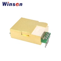 Modul Sensor Gas CO2 Inframerah NDIR Winsen MH-Z19C Sensitivitas Tinggi 0~10000ppm 5V DC TTL UART Output Daya Tahan 10 Tahun Temperatur