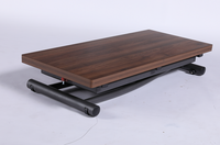 Meubles de maison modernes Table à manger/table basse transformable pliable extensible gain de place en bois