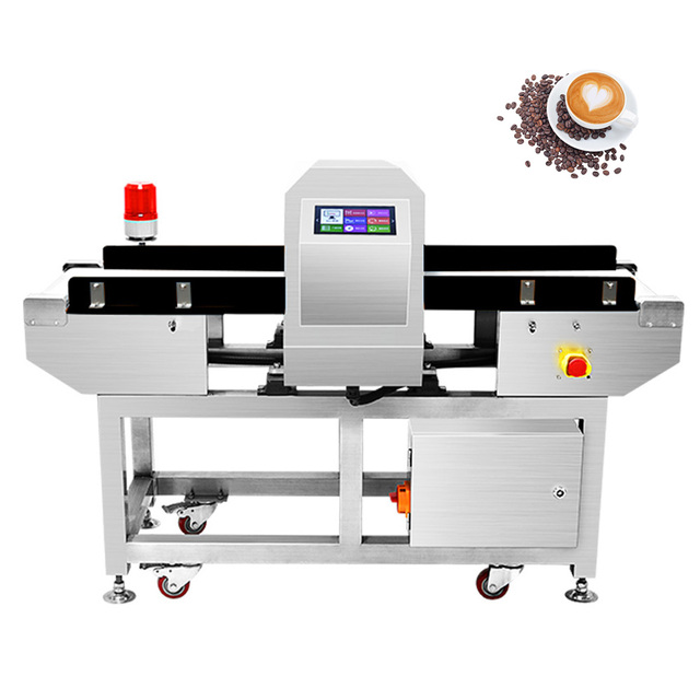 With Touch Screen High Accuracy High Precision Metal Detector for Food Industry metal Detectors