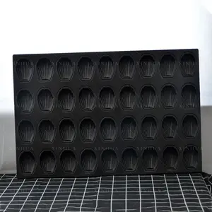 סיטונאי מפעל נון-סטיק תבנית אפיית עוגת מדלן תבניות תבנית בצורת מעטפת למגשי תנור