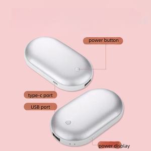 Calentador de Manos USB con Pantalla Digital, Tres Velocidades Ajustables, 5000 mAh, Mini Banco de Energía - Product Image 3