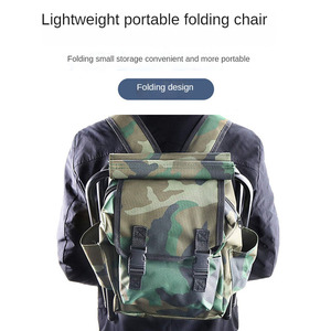 Sac à dos pliable personnalisé pour la pêche, chaise, glacière, sac à dos - Product Image 4