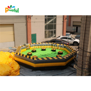 Total de défi gonflable mécanique wipeout effondrement <span class=keywords><strong>jeux</strong></span> de sport - Product Image 2