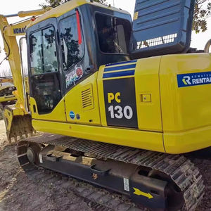 Excavateur d'occasion KOMATSU PC130-7 120-6 200 Excavateur pelleteuse d'occasion de 10 tonnes Prix réduit avec un excellent prix à vendre EPA - Product Image 1