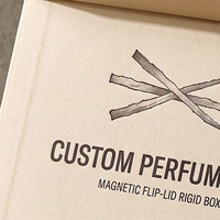 Scatola Regalo Personalizzata Bianca per Eau De Toilette e Scatola Magnetica per Profumo con Scatola di Carta Profumata per Presentazione Fragranze