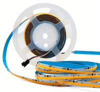 Bande lumineuse LED COB 3000K/4000K/6000K 360 LED/m 10mm 24V Basse Tension 11W IP20 pour Décoration Commerciale et Résidentielle
