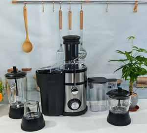 Potente Robot da Cucina 4-in-1 110V/220V, Estrattore di Succo, Frullatore, Macinacaffè per Smoothie, Centrifuga per Succhi - Product Image 4