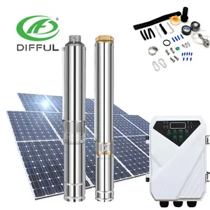 1hp solar water pump dc solar power pumps water pump for irrigation