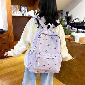 Personalized Floral Fashion Leisure Travel <b>Backpack</b> <b>Lightweight</b> Girls College Student School Bag - Product Image 5