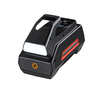 Compresseur d'air portable sans fil 12V pour pneus de voiture avec affichage numérique, multifonctionnel, fonction SOS et surveillance de la pression des pneus