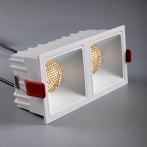 Plafonnier LED Super Lumineux 1200 Lumens en Aluminium, Installation Encastrée, Idéal Atelier et Cinéma, Éclairage LED de Plafond Dimmable - Product Image 4