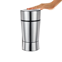Moulin Électrique Entièrement Automatique en Acier Inoxydable pour Poudre Ultra-Fine – Idéal pour Grains de Café, Céréales, Usage Domestique et Portable (Voiture)