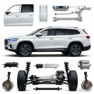 VIT Nueva Cubierta de Panel de Palanca de Cambios para Puerta Interior, Repuestos de Automóvil para Jetour T2 X70 X70plus X90 X90plus Dasheng Traveler - Product Image 4