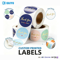 KAIYU 15 Yıllık Fabrika Garantili Şeffaf Vinil Su Geçirmez UV Dayanıklı Yapışkanlı Kendinden Yapışkanlı Şeffaf Etiket Sticker Dayanıklı