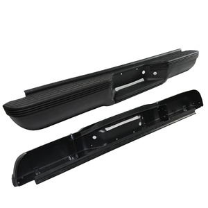 Parachoques trasero negro para Chevy Silverado Sierra C/K 1500 2500 Fleetside 88-00 - Product Image 3