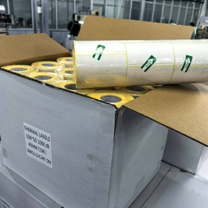 Tùy chỉnh tự dính nhãn giấy nhãn dán mã vạch TRỐNG 4*6 trực tiếp nhiệt Sticker giấy - Product Image 2