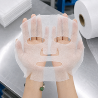 Mascarilla Liofilizada de Gasa Médica Y263 al por Mayor, 60g, 100% Fibra Vegetal Liofilizada para el Cuidado Clínico de la Piel y Marcas de Dermatología