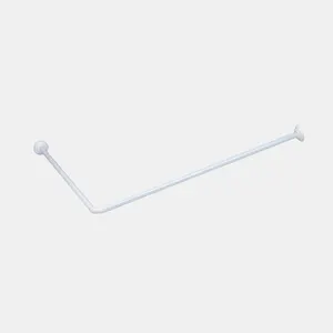<strong>Shower</strong> <strong>Curtain</strong> <strong>Rod</strong> for Bathroom <strong>Curtain</strong> <strong>Curved</strong> <strong>Shower</strong> <strong>Curtain</strong> Pole - Product Image 1